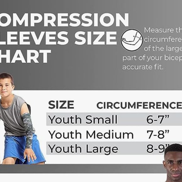 *NWT Tough Outdoors Sports Compression Arm Sleeves Camo baseball basketball - Picture 4 of 4